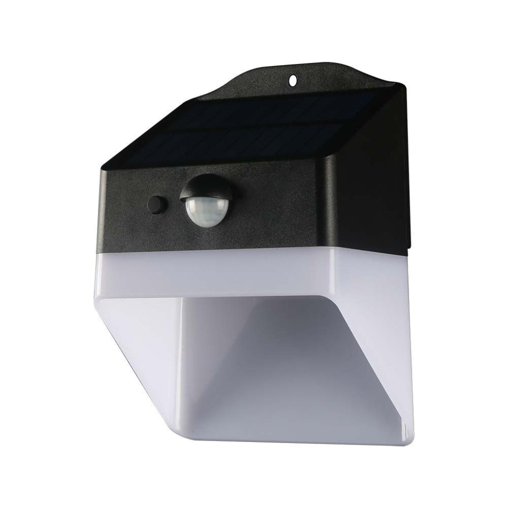 V-TAC Lampada LED da Giardino con Pannello solare e Sensore 2W Corpo Nero e Bianco CCT 4000K IP65 V-TAC Lampada LED da Giardino con Pannello solare e Sensore 2W Corpo Nero e Bianco CCT 4000K IP65